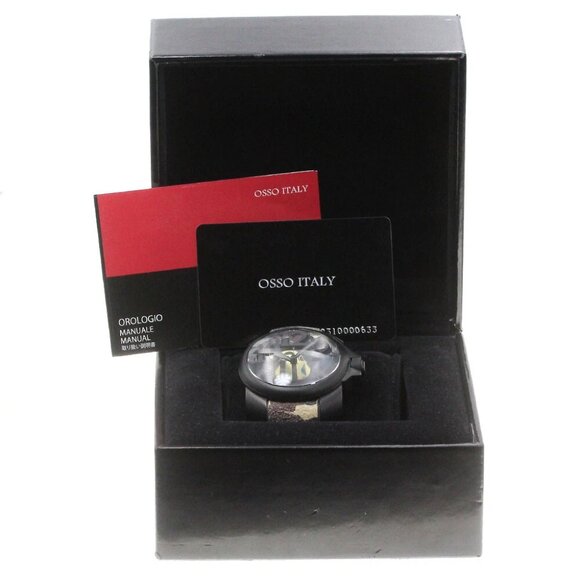 OSSO ITALY Vigoroso MY01 camouflage Dial Automatic Men's Watch - Picture 2 of 7